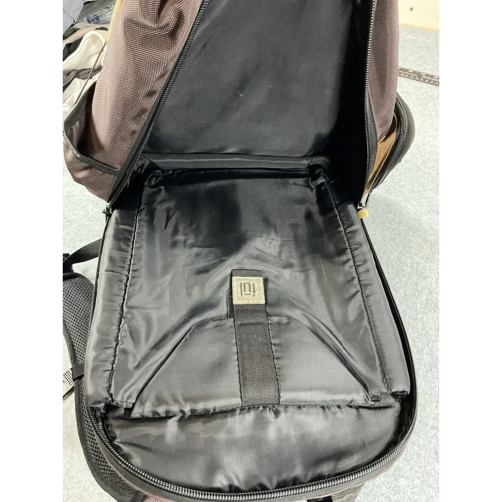 Ful Brown Tan Multi-Pocket Laptop Backpack Travel School Bag